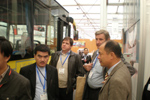 Consumers visit Ankai bus